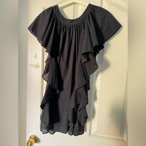 VILA Elegant Black Dress